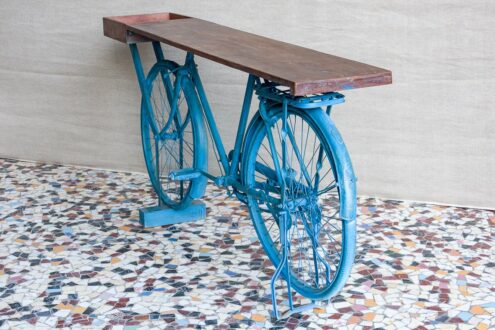 Konsola na rowerze - Orange Tree meble indyjskie