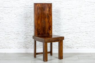 Sezamowe brązowe krzesło - Orange Tree meble indyjskie