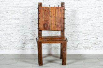 Ciężkie krzesło zamkowe - Orange Tree meble indyjskie