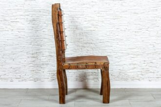 Ciężkie krzesło zamkowe - Orange Tree meble indyjskie