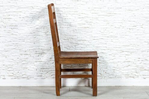 Rustykalne krzesło slipper wood - Orange Tree meble indyjskie
