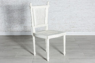 Białe francuskie krzesło - Orange Tree meble indyjskie