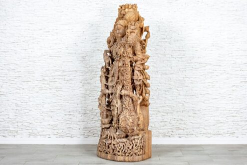 Kamienna rzeźba Saraswati - Orange Tree meble indyjskie