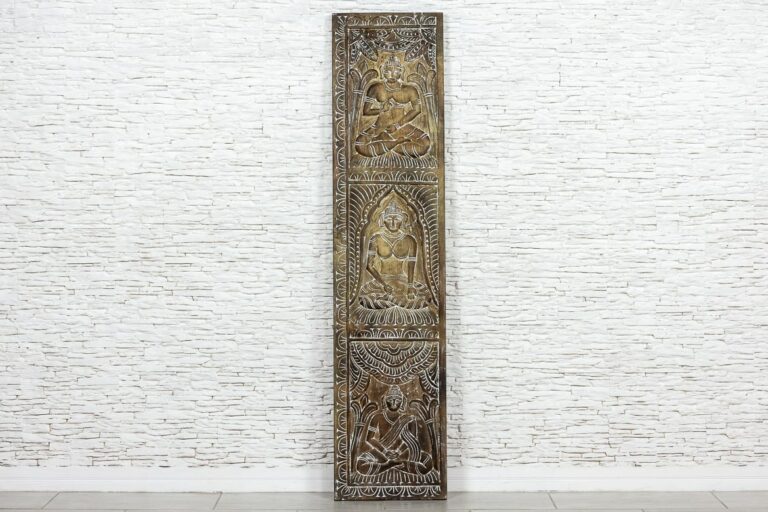 Rzeźbiony panel Budda - Orange Tree meble indyjskie