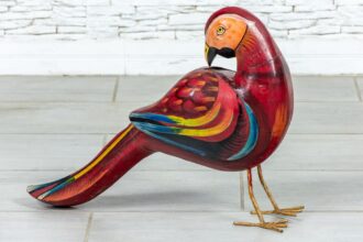 Czerwona papuga 1