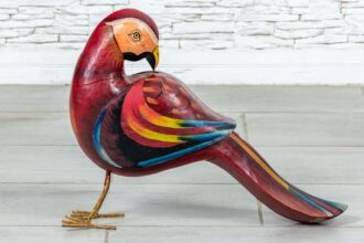 Czerwona papuga 3