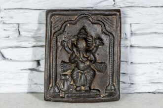 Gliniana tabliczka z Ganeshą 1