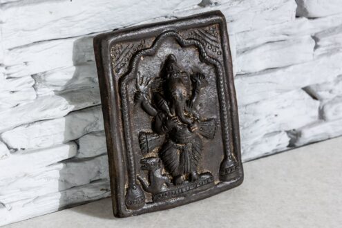 Gliniana tabliczka z Ganeshą 2