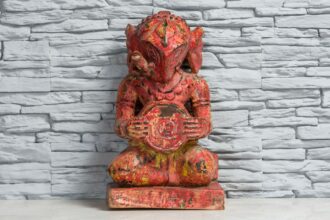 Figurka Ganesha z bębenkiem 1