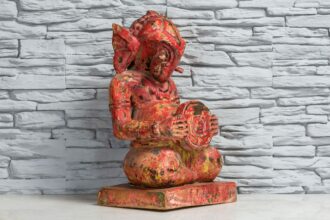 Figurka Ganesha z bębenkiem 2