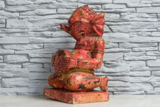 Figurka Ganesha z bębenkiem 3