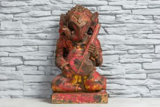 Figurka Ganeshy z sitarem 1