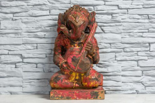 Figurka Ganeshy z sitarem 1