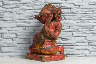 Figurka Ganeshy z sitarem 3
