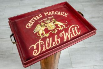 Taca vintage "CHATEAU MARGAUX" 50x40cm 1