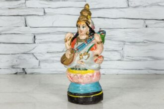 Figurka bogini Saraswati 6