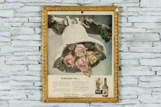 Stara reklama burbona Four Roses