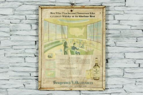 Stara reklama whisky Canadian