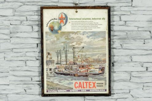 Stara reklama f-my CALTEX