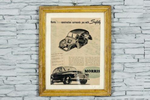 Stara reklama samochodu Morris