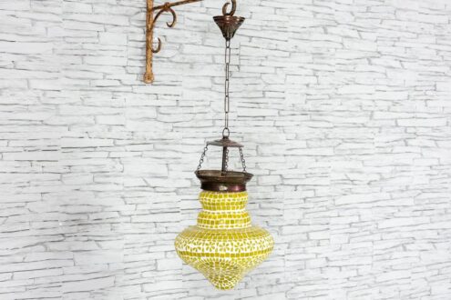 Cytrynowa lampa ze stożkiem śr. 25cm 1
