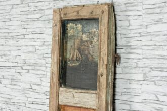 Stare drzwi z marynistycznymi malunkami 044-D 3