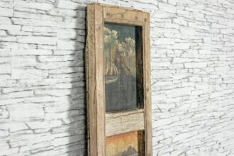 Stare drzwi z marynistycznymi malunkami 044-D 4