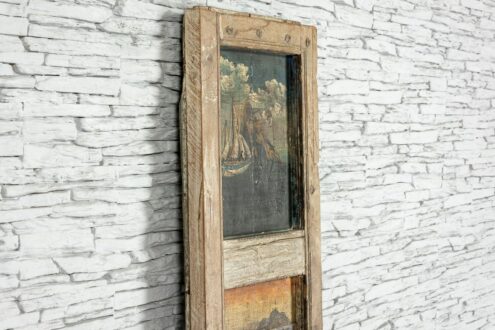Stare drzwi z marynistycznymi malunkami 044-D 4