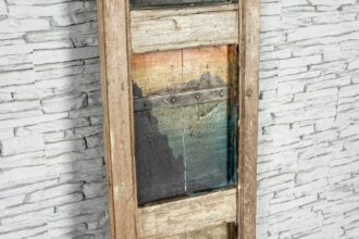 Stare drzwi z marynistycznymi malunkami 044-D 5