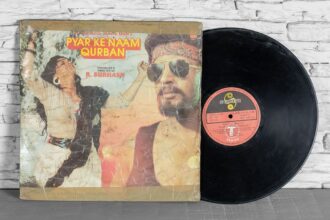 Płyta z muzyką z filmu "PYAR KE NAAM QURBAAN" 1