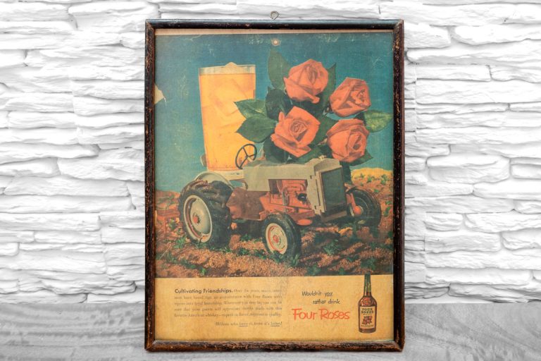 Stara reklama burbona "Four Roses" 1