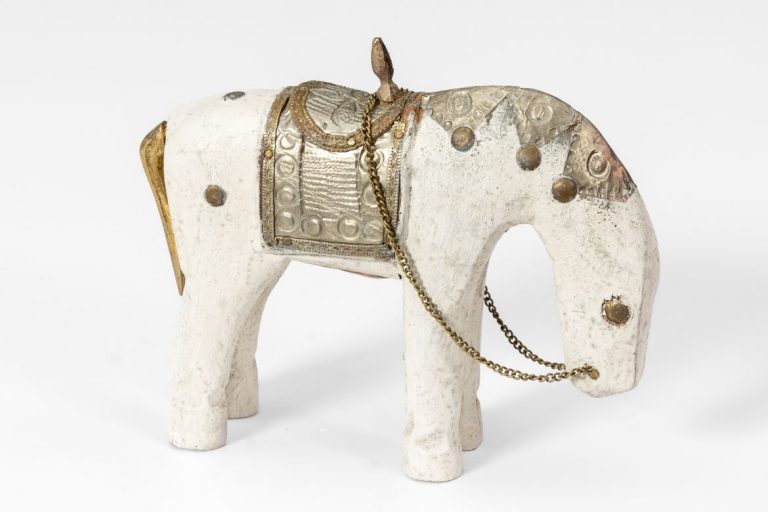 Drewniany konik 14cm 1