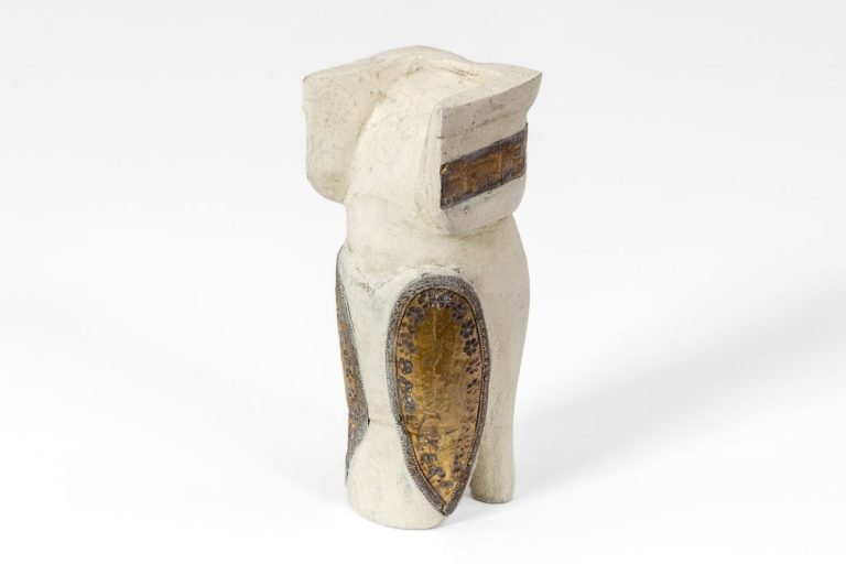 Drewniana figurka sowy 15cm 2