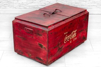 Dwukomorowy termos vintage Coca-Cola 4