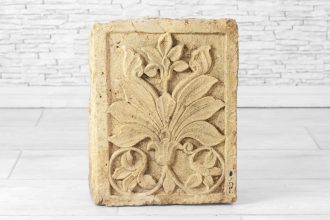 Świątynny relief z lotosem - XI-XIII wiek 1