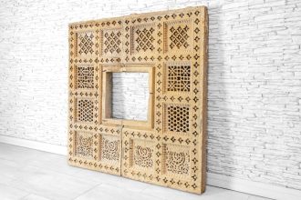 Panel okienny z ażurami 2