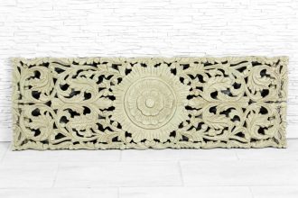 Ażurowy miętowy panel z mandalą 1